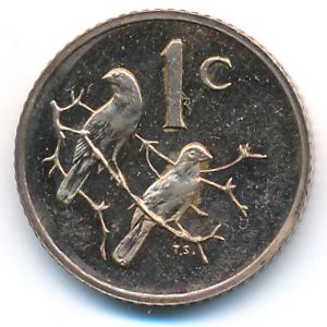ЮАР, 1 цент (1981 г.)