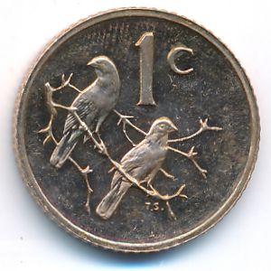 ЮАР, 1 цент (1981 г.)