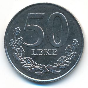 Albania, 50 leke, 2000