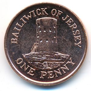 Джерси, 1 пенни (2016 г.)