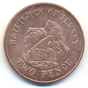 Джерси, 2 пенса (2016 г.)