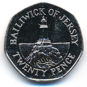Джерси, 20 пенсов (2012 г.)