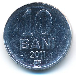 Молдавия, 10 бани (2011 г.)