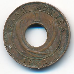 Восточная Африка, 1 цент (1942 г.)
