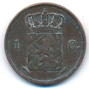 Нидерланды, 1 цент (1822 г.)