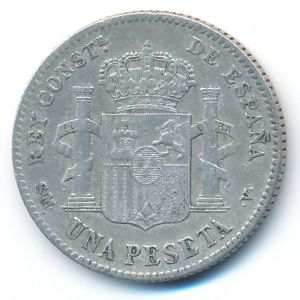 Испания, 1 песета (1903 г.)