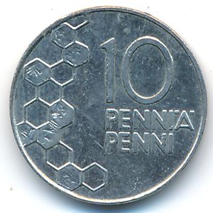 Финляндия, 10 пенни (1993 г.)
