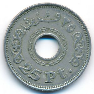 Египет, 25 пиастров (1993 г.)
