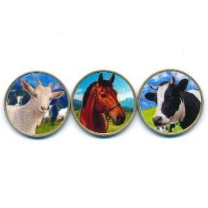 Остров Фаннинг., Набор монет (2025 г.)