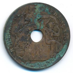 Французский Индокитай, 1 цент (1931 г.)