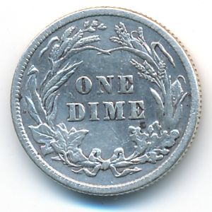США, 1 дайм (1905 г.)