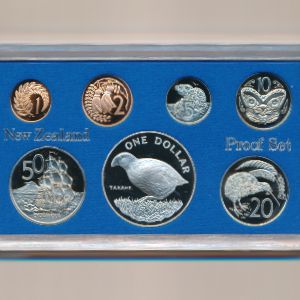 Новая Зеландия, Набор монет (1982 г.)