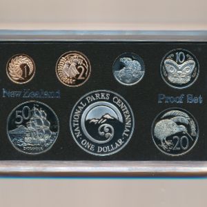 Новая Зеландия, Набор монет (1987 г.)