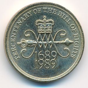 Великобритания, 2 фунта (1989 г.)