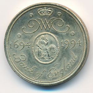 Great Britain, 2 pounds, 1994