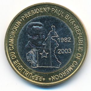 Камерун., 6000 франков КФА (2003 г.)
