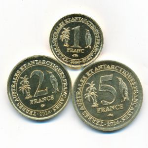 Glorioso Islands., Набор монет, 2024