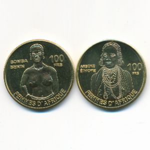 Острова Глорьез., Набор монет (2024 г.)