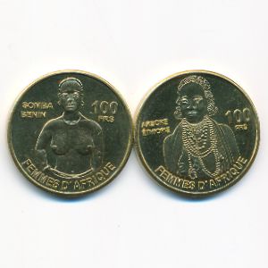 Остров Жуан-ди-Нова., Набор монет (2024 г.)