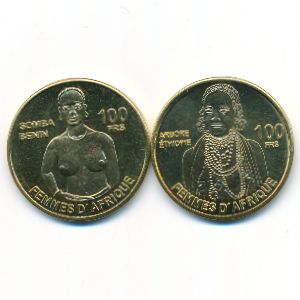 Bassas da india., Набор монет, 2012