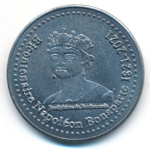 Остров Святой Елены., 2 франка (2021 г.)