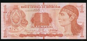 Гондурас, 1 лемпира (2022 г.)