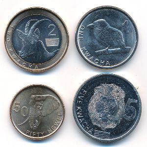 Zambia, Набор монет