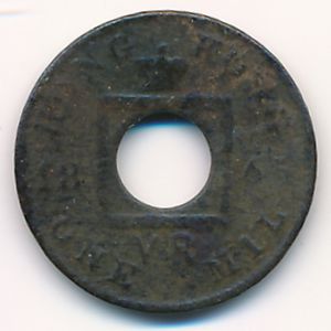 Гонконг, 1 мил (1865 г.)