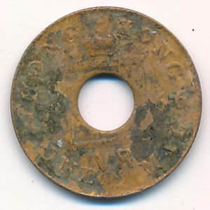 Hong Kong, 1 mil, 1866