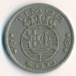 Тимор, 60 сентаво (1958 г.)