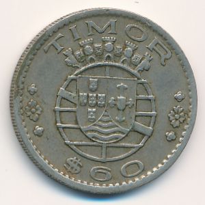 Тимор, 60 сентаво (1958 г.)