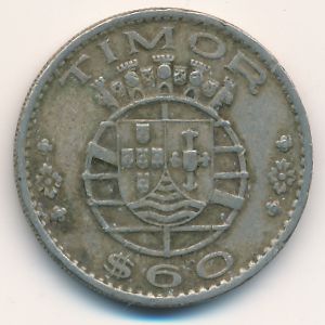Тимор, 60 сентаво (1958 г.)