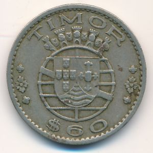 Тимор, 60 сентаво (1958 г.)
