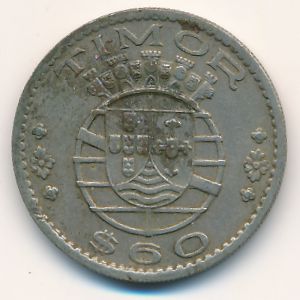 Тимор, 60 сентаво (1958 г.)