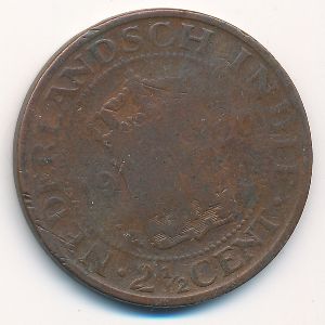 Нидерландская Индия, 1/2 цента (1920 г.)