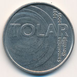 Словакия, 100 толар (2001 г.)