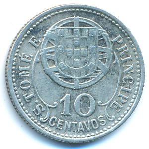 Sao Tome and Principe, 10 centavos, 1929