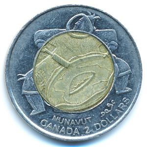 Канада, 2 доллара (1999 г.)