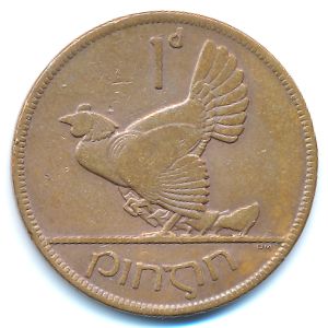 Ирландия, 1 пенни (1928 г.)