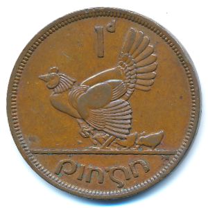 Ирландия, 1 пенни (1948 г.)