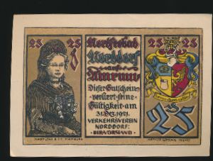 Нотгельды Германии, 25 пфеннигов (1921 г.)