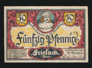 Нотгельды Германии, 50 пфеннигов (1921 г.)