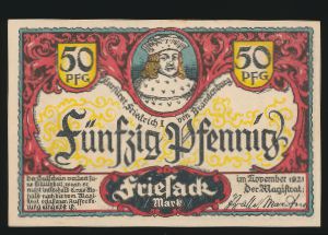 Нотгельды Германии, 50 пфеннигов (1921 г.)