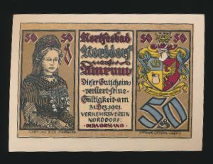 Нотгельды Германии, 50 пфеннигов (1921 г.)