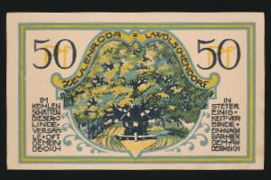 Нотгельды Германии, 50 пфеннигов (1921 г.)