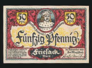 Нотгельды Германии, 50 пфеннигов (1921 г.)