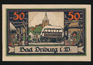 Нотгельды Германии, 50 пфеннигов (1921 г.)