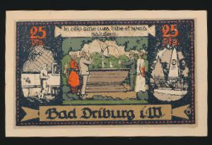 Нотгельды Германии, 25 пфеннигов (1921 г.)