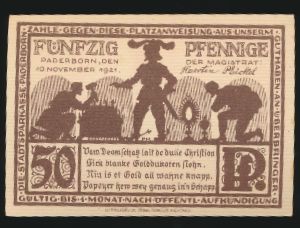 Нотгельды Германии, 50 пфеннигов (1921 г.)