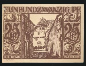 Нотгельды Германии, 25 пфеннигов (1921 г.)